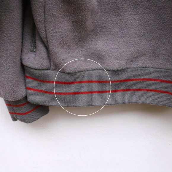 PATAGONIA Men's Phil's Fleece Jacket in Gravel Gray Wool Blend Size M - Picture 5 of 7